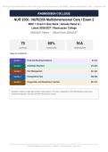 NUR 2356 &sol; NUR2356 Multidimensional Care I MDC 1 Exam 2 Actual Exam 2026&sol;2027 &ndash; Complete Exam-Style Questions &vert; 100&percnt; Verified &ndash; Pass Guaranteed &ndash; A&plus; Graded&NewLine;&NewLine;