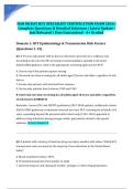 NAN MCKAY HCV SPECIALIST CERTIFICATION EXAM 2026 &vert; Complete Questions & Detailed Solutions &vert; Latest Update &vert; Just Released &vert; Pass Guaranteed - A&plus; Graded&NewLine;&NewLine;