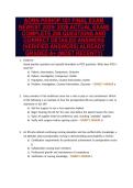 AORN PERIOP 101 FINAL EXAM&NewLine;NEWEST 2025&sol; 2026 ACTUAL EXAM&vert;&NewLine;COMPLETE 268 QUESTIONS AND&NewLine;CORRECT DETAILED ANSWERS&NewLine;&lpar;VERIFIED ANSWERS&rpar; ALREADY&NewLine;GRADED A&plus; &lpar;MOST RECENT&excl;&excl;&rpar;