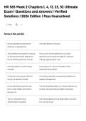 NR 565 Week 2 Chapters 1&comma; 4&comma; 13&comma; 25&comma; 52 Ultimate&NewLine;Exam &vert; Questions and Answers &vert; Verified&NewLine;Solutions &vert; 2026 Edition &vert; Pass Guaranteed