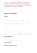 Health Assessment HESI EXAM MOST TESTED QUESTIONS AND VERIFIED SOLUTIONS&sol;GET IT 100&percnt; ACCURATE&excl;&excl; 2026&excl;&excl;Health Assessment HESI EXAM MOST TESTED QUESTIONS AND VERIFIED SOLUTIONS&sol;GET IT 100&percnt; ACCURATE&excl;&excl; 2026&excl;&excl;&NewLine;