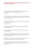 EDF 6223 Final Exam &vert;&vert; 2026 &lpar;Actual Exam&rpar; Questions with verified Answers &lpar;Latest Update 2026&rpar; UPDATE&excl;&excl;&NewLine;