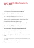 Intermediate Accounting Wiley 18th Edition CH 1 Exam study guide COMPLETE EXAM Questions and Answers &lpar;Verified Answers&rpar; &lpar;Latest Update 2026&rpar; UPDATE&excl;&excl;&NewLine;