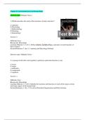 TEST BANK Principles of Anatomy and Physiology 16th Edition by Tortura & Derrickson &vert; Complete Guide All Chapters with Answers & Explanations &vert; Latest 2026 Edition
