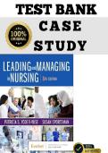 Full Test Bank for Leading and Managing in Nursing 8th Edition by Patricia S&period; Yoder-Wise & Susan Sportsman &vert; Updated 2026&sol;2027 &vert; Verified Questions&comma; Answers & Rationales &vert; Nursing Leadership & Management