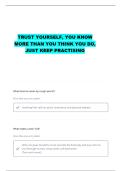 KINES 100 STUDY QUESTIONS WITH CORRECT ANSWERS