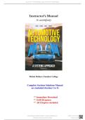 Automotive Technology&comma; A Systems Approach&comma; 4th Canadian Edition by Erjavec&comma; ISBN&colon; 9780176796174&comma; All 55 Chapters Covered&comma; Verified Latest Solution Manual