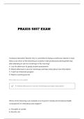 PRAXIS 5857 PRACTICE QUESTIONS AND VERIFIED ANSWERS