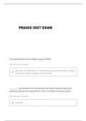PRAXIS 5857 FORM 1 QUESTIONS AND VERIFIED ANSWERS