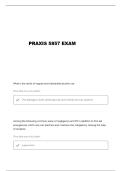 HEALTH AND PE PRAXIS 5857 QUESTIONS AND VERIFIED ANSWERS