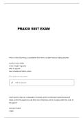 PRAXIS 5857 FULL QUESTIONS AND VERIFIED ANSWERS