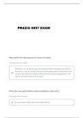 PRAXIS 5857 PLANNING&comma; INSTRUCTION&comma; AND STUDENT ASSESSMENT QUESTIONS AND VERIFIED ANSWERS