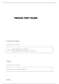 PRAXIS 5857 PART TWO PHYSICAL EDUCATION QUESTIONS AND VERIFIED ANSWERS