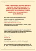 NERC RC Exam&lpar;Reliability Coordinator&rpar; Certification &NewLine;EXAM LATEST 2026&sol;2027 ACTUAL EXAM WITH &NewLine;COMPLETE QUESTIONS AND CORRECT DETAILED &NewLine;ANSWERS &lpar;100&percnt; VERIFIED ANSWERS&rpar; &vert;ALREADY &NewLine;GRADED A&plus;&vert; &vert;&vert;PROFESSOR VERIFIED&vert;&vert; &NewLine;&vert;&vert;BRANDNEW&excl;&excl;&excl;&vert;&vert;