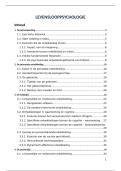 samenvatting Levenslooppsychologie&colon; pp&comma; handboek en lesnotities