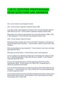 1&period;OKTA CERTIFIED PROFESSIONAL EXAM QUESTIONS AND ANSWERS