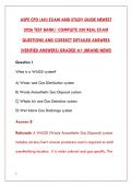 ASPE CPD EXAM NEWEST 2026 TEST BANK &ndash; 350&plus; REAL EXAM QUESTIONS WITH CORRECT VERIFIED ANSWERS & DETAILED RATIONALES&NewLine;&NewLine;
