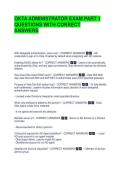 OKTA ADMINISTRATOR EXAM PART 1 QUESTIONS WITH CORRECT ANSWERS