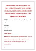 CERTIFIED PARAOPTOMETRIC &lpar;CPO&rpar; EXAM NEWEST 2026 TEST BANK &ndash; 850&plus; REAL EXAM QUESTIONS WITH CORRECT VERIFIED ANSWERS & DETAILED RATIONALES&NewLine;&NewLine;