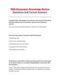 PADI Divemaster Knowledge Review &ndash; Complete Questions and Correct Answers Study Guide