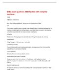 BCBA Exam questions 2026 Update with complete&NewLine;solutions&period;&NewLine;1968&NewLine;JABA was established&NewLine;Baer Wolf Ridley published "Some Current Dimensions of ABA"&NewLine;ABA&NewLine;The science in which tactics derived from the principles of behavior are applied to&NewLine;imp