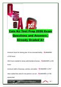 CALA New Jersey Assisted Living Administrator Exam 2026 &vert; 75&plus; Practice Questions & Answers &vert; NJ Assisted Living Regulations&comma; Resident Care Plans&comma; Licensing & Compliance &vert; New Jersey