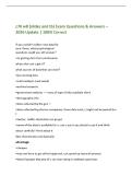 C70 Gateway to Commercial Insurance Exam Questions&NewLine;& Answers &ndash; 2026 Update &vert; 100&percnt; Correct&NewLine;What three factors played a major role in the evolution of business and forced&NewLine;companies to change their operating procedures&comma; goals and strategies&quest; -1&period;&NewLine;Technolo