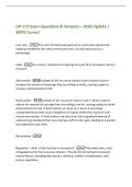 C70 Exam Questions & Answers &ndash; 2026 Update &vert; 100&percnt; Correct Brokers Insurers Reinsurance Companies regulatory bodies supporting players -Key Players in Insurance hard is strict soft is more relaxed -Descr