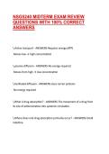 NSG5240 MIDTERM EXAM REVIEW QUESTIONS WITH 100&percnt; CORRECT ANSWERS
