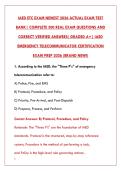 IAED ETC EXAM 2026 &ndash; 200&plus; REAL PRACTICE QUESTIONS & ANSWERS &vert; LATEST TEST BANK&NewLine;&NewLine;