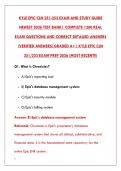 KYLE EPIC CLN 251&sol;252 EXAM 2026 &ndash; 1200&plus; REAL PRACTICE QUESTIONS & ANSWERS &vert; LATEST TEST BANK&NewLine;&NewLine;