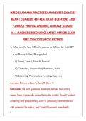 MRSO EXAM 2026 &ndash; 200&plus; REAL PRACTICE QUESTIONS & ANSWERS &vert; LATEST TEST BANK&NewLine;&NewLine;
