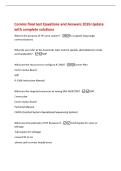 Comms final test Questions and Answers 2026 Update&NewLine;with complete solutions&NewLine;What is the purpose of HF voice system&quest; -To support long range&NewLine;communications&NewLine;What do you refer to for Automatic Gain Control speeds&comma; demodulation mode&comma;&NewLine;and bandwidt