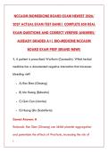 NCCAOM BIOMEDICINE BOARD EXAM 2026 &ndash; 850&plus; REAL PRACTICE QUESTIONS & ANSWERS &vert; LATEST TEST BANK&NewLine;&NewLine;