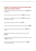 COMMS PT 4 study guide Questions and Answers 2026&NewLine;Update with complete solutions&NewLine;The WSC-3 operates in between what specific frequency range&quest; -225&period;000 -&NewLine;399&period;975MHz&NewLine;UHF transceiv