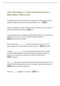 COSC 2425 Chapter 1 -7 Exam Questions & Answers &ndash;&NewLine;2026 Update &vert; 100&percnt; Correct&NewLine;The Organization the sets standards for photographic film and the pitch of screw&NewLine;threads&comma; in addition to matters concerning computers&comma; it the&colon; -ISO&NewLine;Cognitive Computing can ma