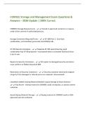 COMSEC Storage and Management Exam Questions &&NewLine;Answers &ndash; 2026 Update &vert; 100&percnt; Correct