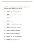 COMPTIA A&plus;&comma; Core 1&comma; Common Ports Exam Questions &&NewLine;Answers &ndash; 2026 Update &vert; 100&percnt; Correct