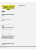 Financial Institutions and Market Insights Test Bank Chapter 1-20 with Verified Solutions&period;