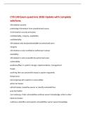 CYB 140 Exam questions 2026 Update with complete&NewLine;solutions&period;