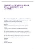 MEDSURG-HESI EXAM QUESTIONS AND VERIFIED ANSWERS LATEST UPDATE