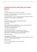 data200 Exam questions 2026 Update with complete&NewLine;solutions&period;