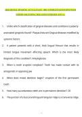 HESI DENTAL HYGIENE  ACTUAL EXAM   &vert;400&plus; COMPLETE QUESTIONS WITH EXPERT SOLUTIONS &vert; 2026 LATEST UPDATED &vert; GET A&plus;