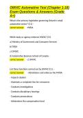 OMVIC Automative Test &lpar;Chapter 1-18&rpar; Exam Questions & Answers &lpar;Grade A&plus;&rpar;&period;docx&NewLine;&NewLine;