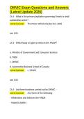OMVIC Exam Questions and Answers &lpar;Latest Update 2026&rpar;&period;docx&NewLine;&NewLine;