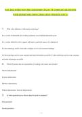 WGU D322 INTRO TO IT PRE-ASSESSMENT EXAM  &vert;70  COMPLETE QUESTIONS WITH EXPERT SOLUTIONS &vert; 2026 LATEST UPDATED &vert; GET A&plus;