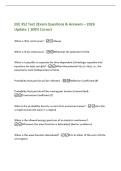EEE 352 Test 2Exam Questions & Answers &ndash; 2026&NewLine;Update &vert; 100&percnt; Correct&NewLine;When is &Psi;&lpar;x&rpar; continuous&quest; -Always&NewLine;When is &Psi;'&lpar;x&rpar; continuous&quest; -Wherever the potential is finite&NewLine;When is it possible to separate the time-dependent Schr&ouml;dinger equation into&NewLine;equat