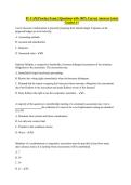 FL CAM Practice Exam 2 Questions with 100&percnt; Correct Answers Latest Graded A&plus;