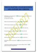 PFCCS CHAPTER 1 EXAM QUESTIONS&NewLine;AND ANSWERS 2026 VERIFIED&period;