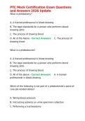 PTC Mock Certification Exam Questions and Answers 2026 Update&period;